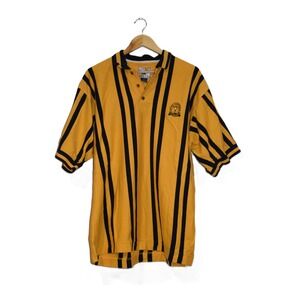 Cutter Buck Mens L Striped Polo Shirt 80th PGA Championship Golf Shirt